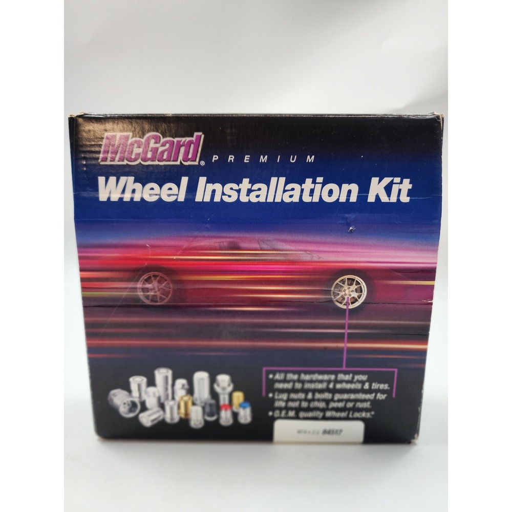 McGard 84517 Black Premium Wheel Installation Kit M14x2.0 13/16 Hex 60 Cone Seat